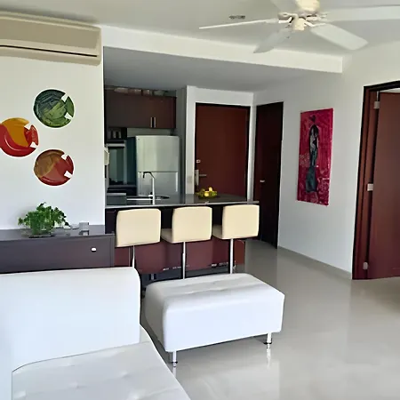 Apartamento Beachfront Paradise With Pools And Cartagena